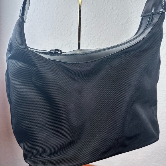 Auth GUCCI Bamboo Nylon Black
 Handbag - Picture 2 of 14